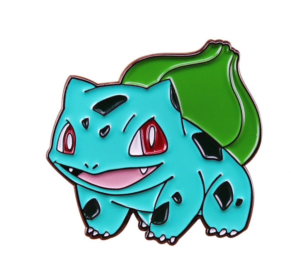 Classic Pokemon Pikachu Bulbasaur Enamel Pins - 400-1